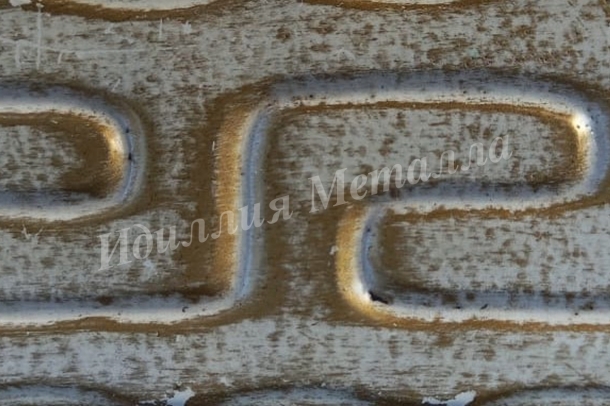 Белый + золото