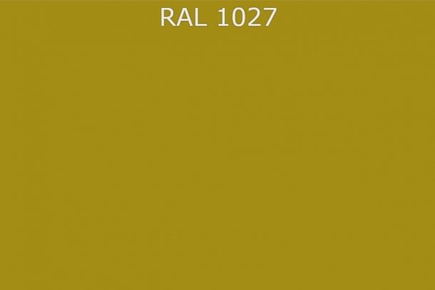 RAL 1027 Карри жёлтый