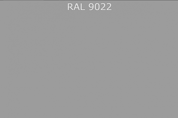 RAL 9022  Перламутровый светло-серый