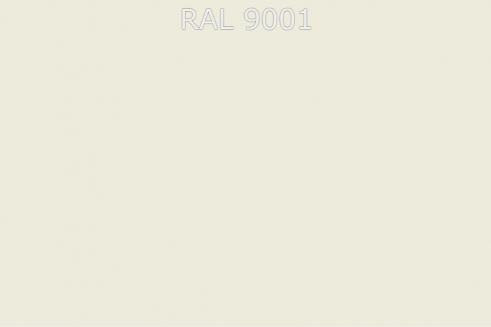 RAL 9001 Кремово-белый