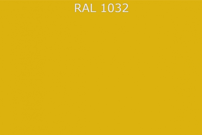 RAL 1032 Жёлтый ракитник